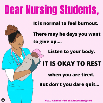Exhausted from Nursing School...READ THIS! 🍃