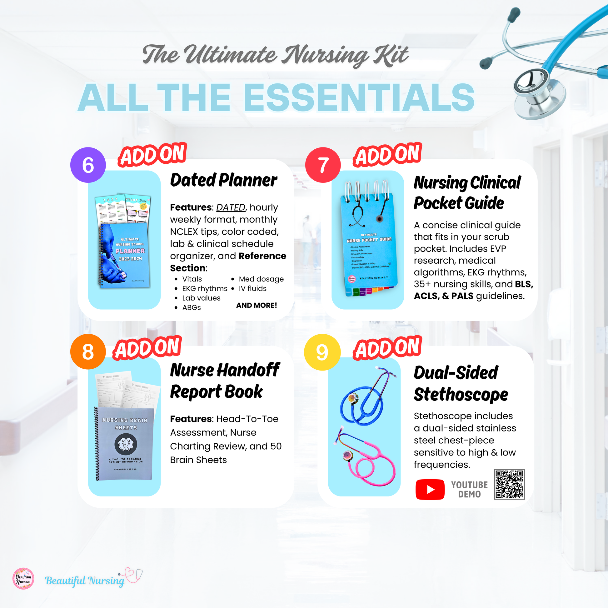 Nursing School Essentials Kit