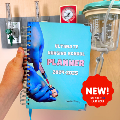 Nursing School Planner | Dated JUN 2024 - DEC 2025
