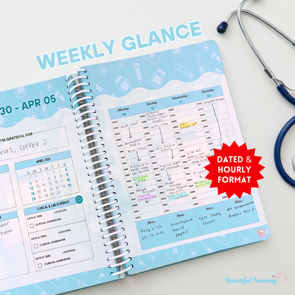 2026 Nursing School Planner | DATED |