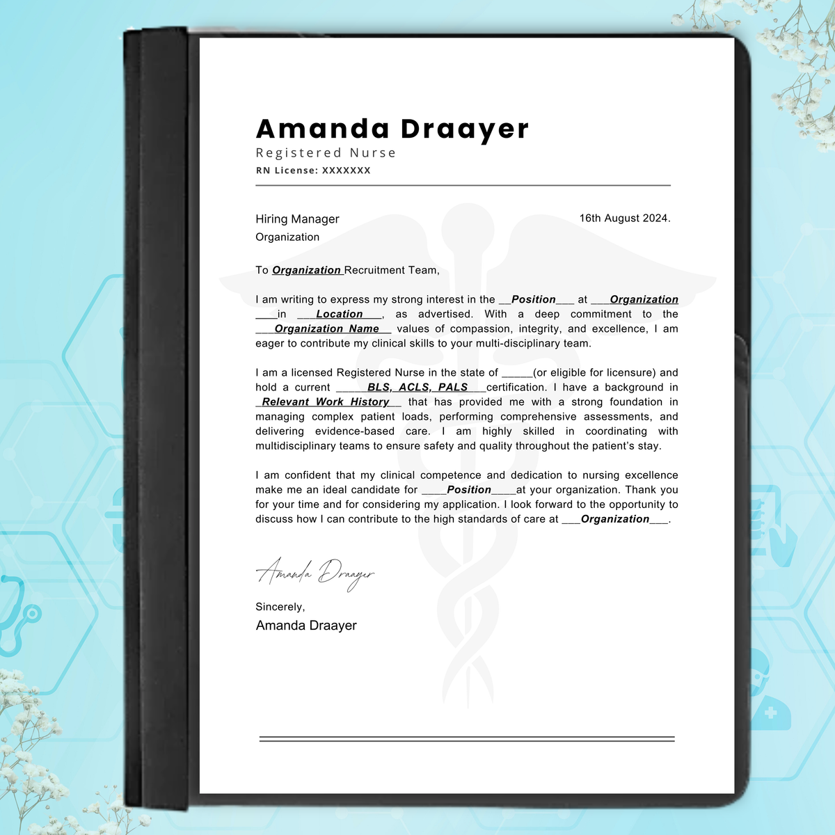 Cover Letter