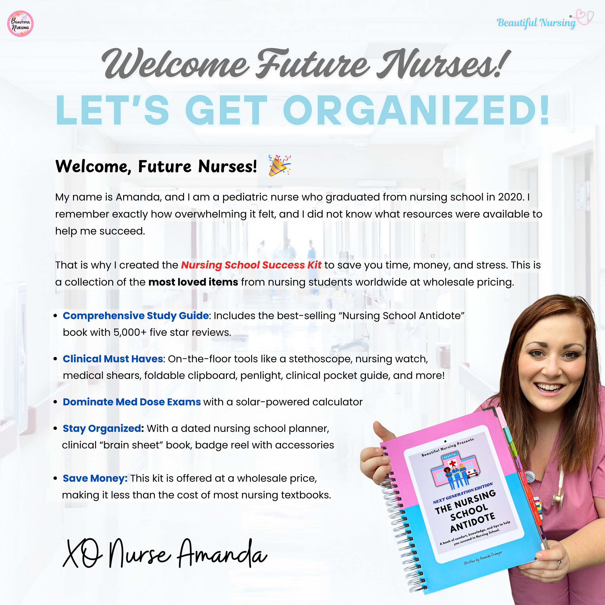 Nursing School Essentials Kit