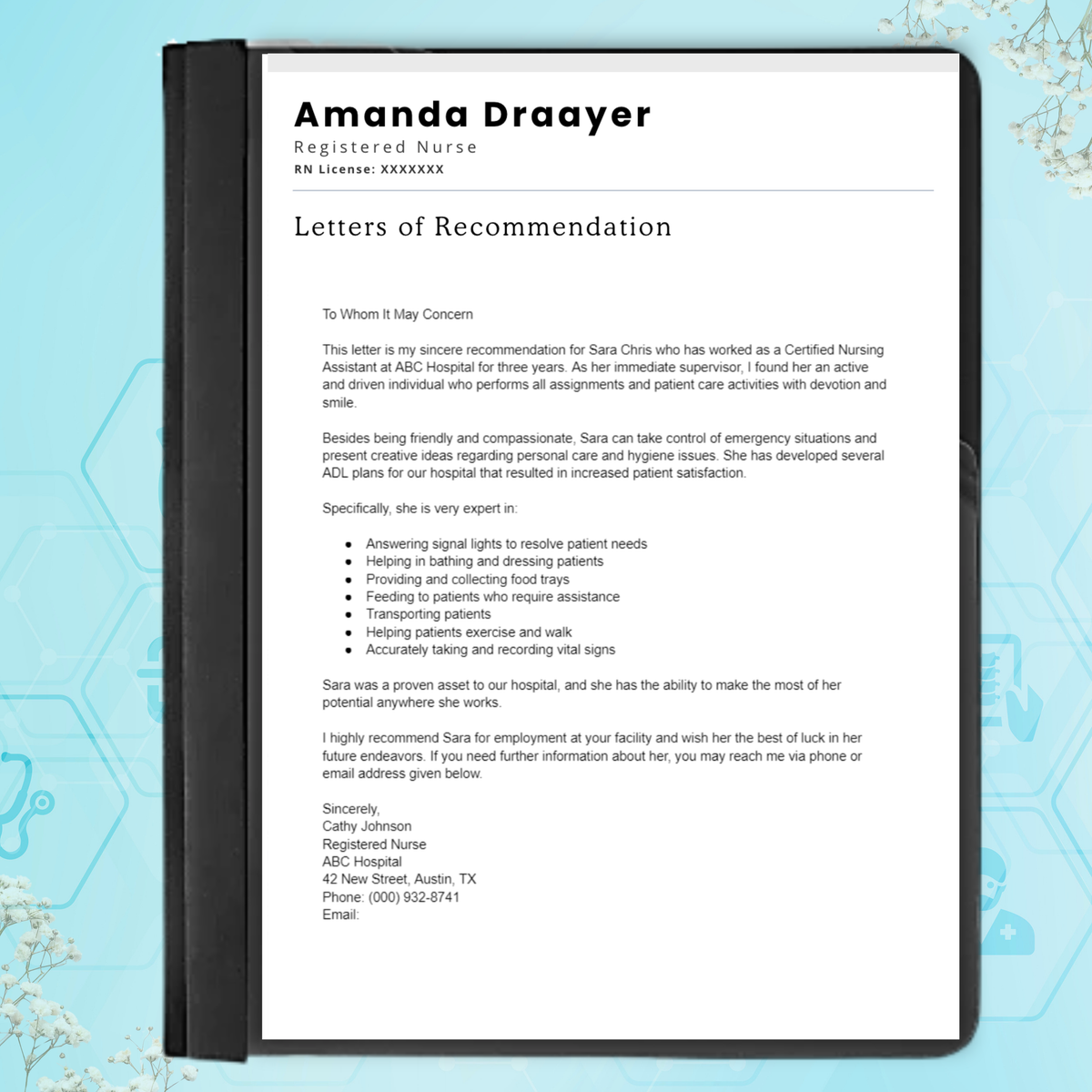 Letters of Recommendation