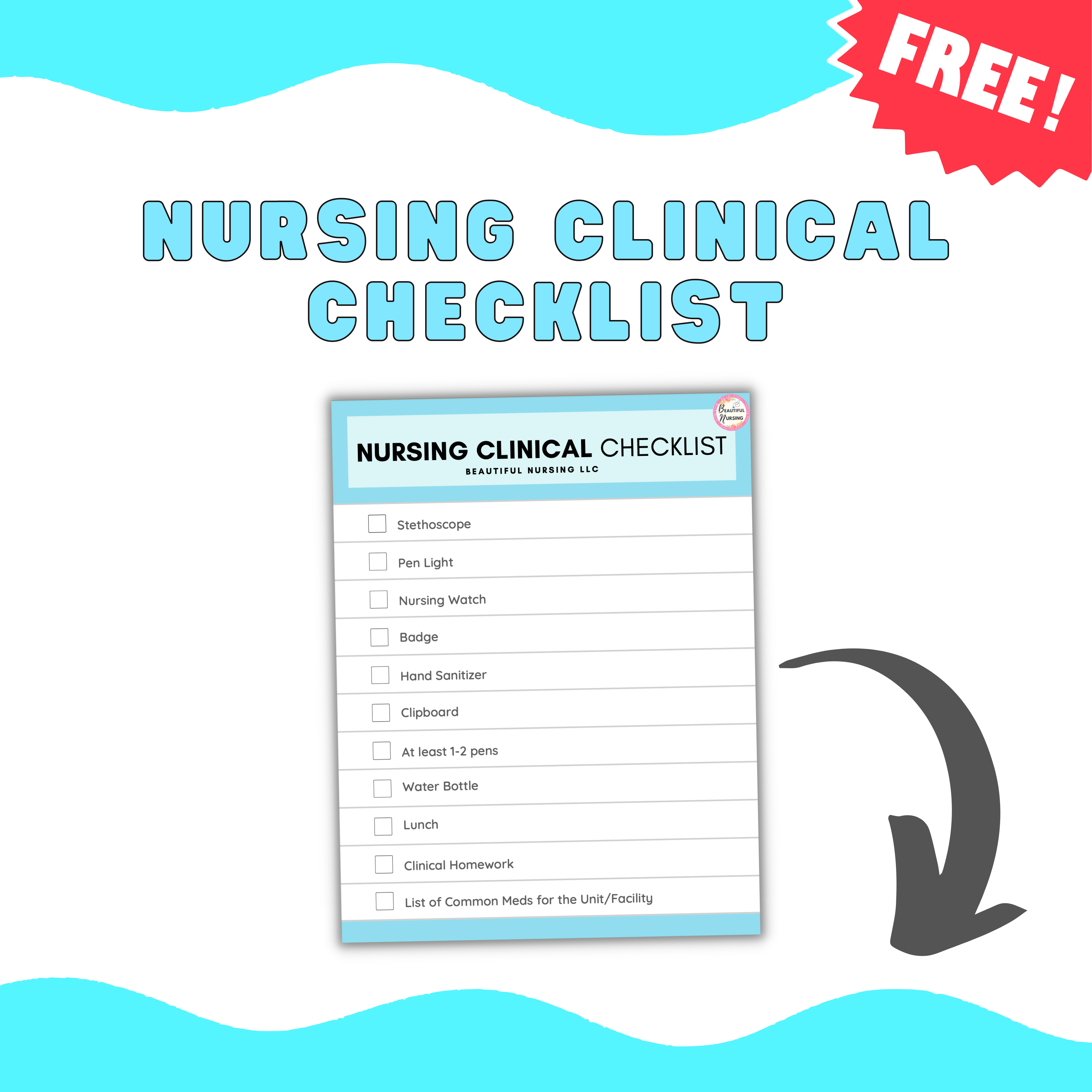Nursing Clinical Checklist – BeautifulNursing