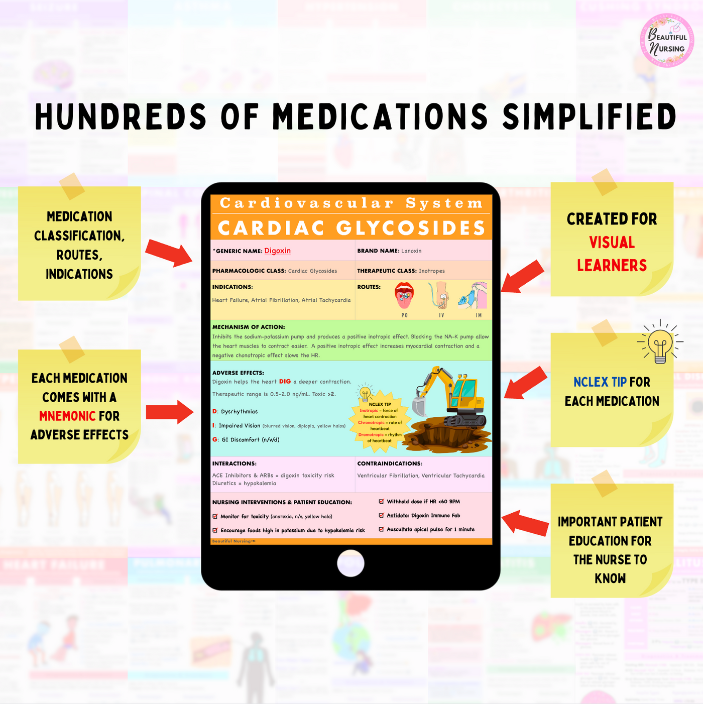 Pharmacology Bundle | 100+ Pages