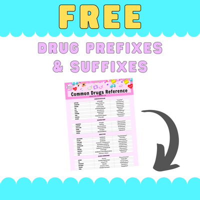 Drug Prefixes and Suffixes - BeautifulNursing