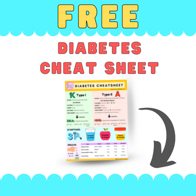 Diabetes Cheat Sheet - BeautifulNursing