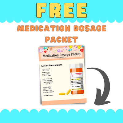 Medication Dosage Packet - BeautifulNursing