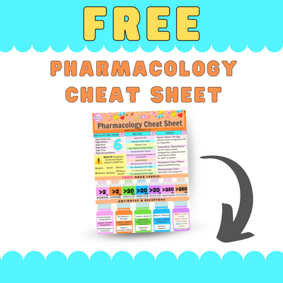 Pharmacology Cheat Sheet - BeautifulNursing